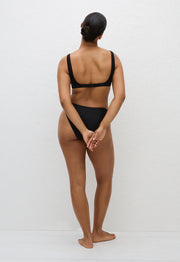 Nineties Crop Top - Black - Matteau